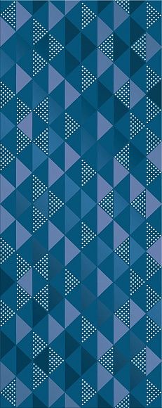 Декор керамический Vela Indigo Confetti глянцевый