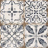 Декор d01 керамогранит Rust G-186 Бежевый матовый