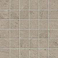 Мозаика керамогранит Wise Silver Grey лаппатированный